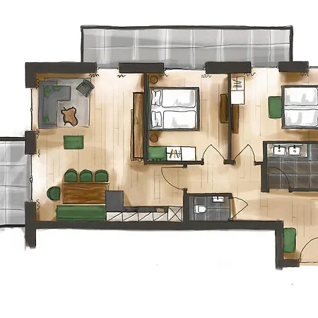 Hoeflehner Premium Gumpen アパート